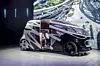 Mercedes Van Urbanetic, autonomer Mini-Van auf Ausstellungsfläche