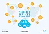 Titelseite Mobility Services Report 2024, durchgeführt von automotiveIT, Center of Automotive Manufacturing (CAM) und Cisco