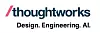 Thoughtworks-Logo mit dem Slogan „Design. Engineering. AI.“