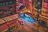 Colourful neon signs of Kowloon, Hongkong, China