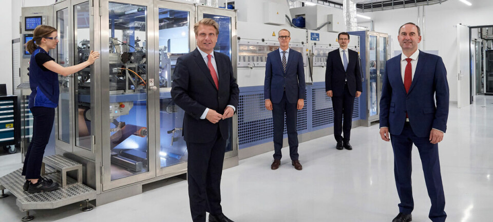 BMW baut Pilotwerk für Batteriezellen