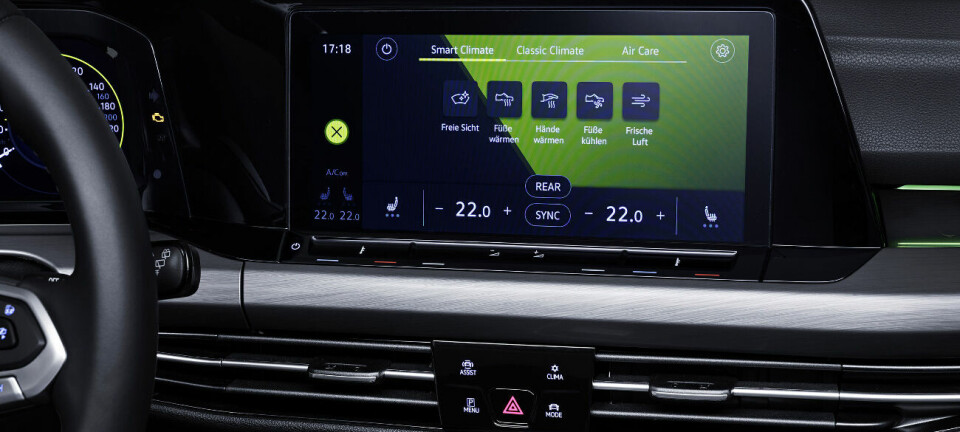 VW bietet Klimasteuerung per Sprache