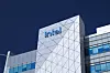 HAIFA, ISRAEL - NOVEMBER 1, 2022: Intel research and development office in Matam business park in Haifa. Intel is an American tech company specializing in semiconductors and microprocessors.