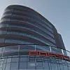 Das Gebäude von Porsche in Bietigheim-Bissingen.