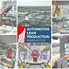 „Collage aus sechs Produktionsmotiven und dem Logo der Automotive Lean Production Awards. Zu sehen sind Fertigungslinien mit Robotern, Karosseriemontage, Detailaufnahmen von Kabelmontage und ein Werksluftbild. In der Mitte prangt das Logo der Automotive Lean Production Award & Study.“