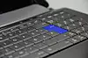 Tastatur eines Laptops mit blauer Enter-Taste