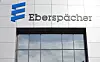 Logo der Firma Eberspächer an einem Gebäude