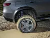 Mercedes EQC 4x4²- die Portalachsen wurden durch ein paar Kniffe angepasst