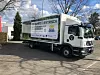 Lkw mit Solar-Modulen
