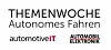 Logo der Themenwoche Autonomes Fahren von automotiveIT und AUtomobil Produktion