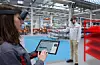 3D-Hologramme in Originalgröße ermöglichen in der Audi-Logistik eine realistische Visualisierung.