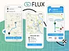 App-Ansicht des Mitfahrangebots von goFluxx