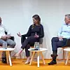 Panel mit Carolin Platz, Jörg Reger und Götz Fuchslocher